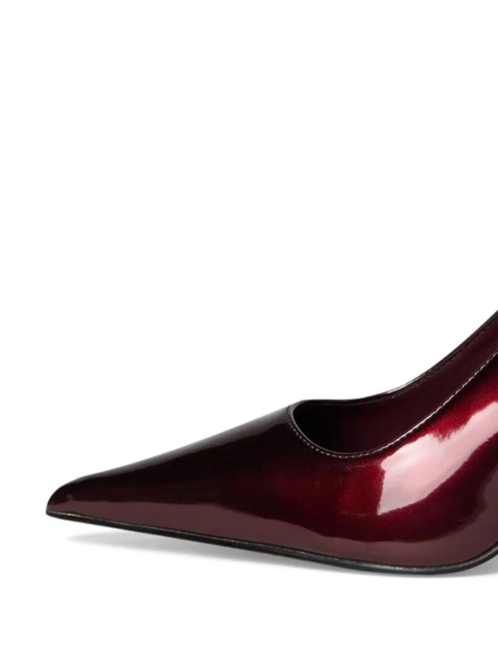 Steve Madden Reyes Pointy Slingback Pumps Cherry Pearl US Size 7 - Picture 5 of 16